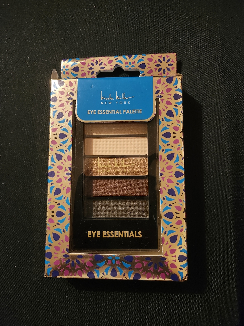 Nicole Miller Eye Essentials Palette - Neutral Browns & Golds